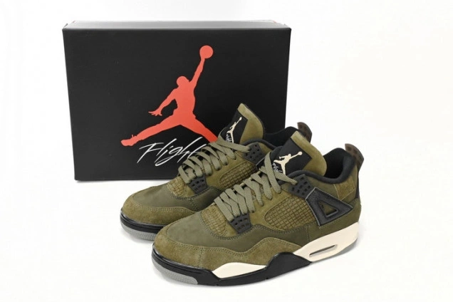 Cheap Husky Air 4 Olive FB9927-200 Craft Medium Jordan 0720